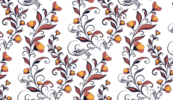 Aesthetic Floral Pattern: Graphics & Patterns Review