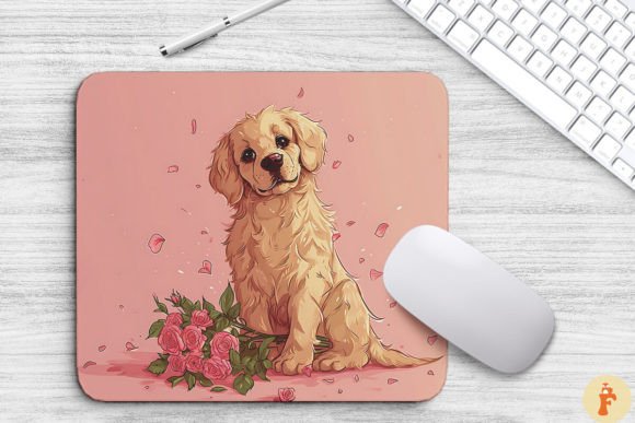 Cute Golden Retriever Dog with Bouquet Review