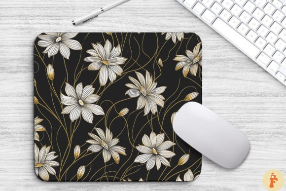Elengant Gold Daisy: Premium Graphics & Backgrounds