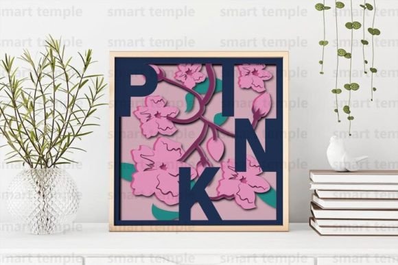 Flowers Vector for Laser Cutting & Shadow Boxes
