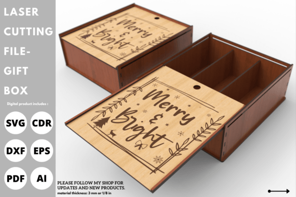 Laser Cutting Winter Amp: Christmas Gift Box Review