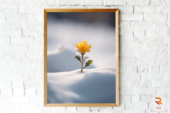 Little Flower Born in the Snow: Graphics & Backgrounds