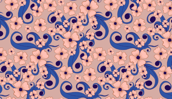 Pink Floral Graphics: Patterns for Local Branding