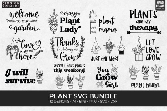 Review: Plant SVG Bundle for Crafts & Graphics